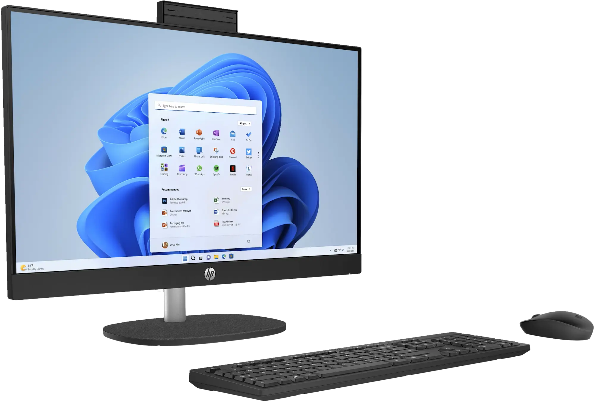 All-in-one pc's